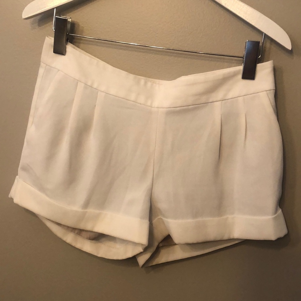 Express White Shorts